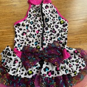 Girls dance costume